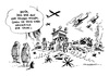 Cartoon: Ukraine Kiew Russland Weltkrieg (small) by Schwarwel tagged urkaine,kiew,russland,dritter,weltkrieg,krieg,weltmacht,terror,gewalt,waffen,karikatur,schwarwel,putin,frieden,panzer,bombe