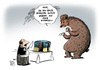 Cartoon: Ukraine Krise Putin (small) by Schwarwel tagged ukraine krise putin forderung gespräche ostukraine karikatur schwarwel krieg waffen gewalt