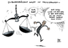 Cartoon: Wulff Freispruch (small) by Schwarwel tagged wulff,freispruch,ex,bundespräsident,gericht,recht,gesetz,justitia,wirtschaft,vorbild,karikatur,schwarwel