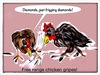 Cartoon: chicken feed (small) by Toonopia tagged chickens