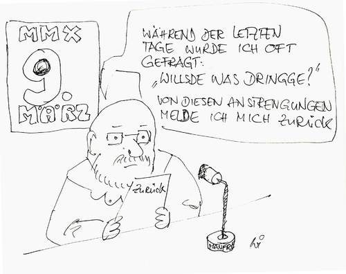 Cartoon: Melde ich mich zurück (medium) by manfredw tagged anstrengung,trinken,hessisch,aschermittwoch,karneval,fasching,fastnacht,manfredtv