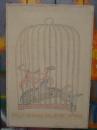 Cartoon: faraday (small) by manfredw tagged cage,hai,fahrrad,schere,käfig,leinwand,manfredw