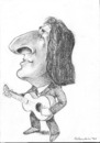 Cartoon: caricatura Giorgio Gaber (small) by davide calandrini tagged caricature,personaggi,famosi,cultura,arte,spiritualita,letteratura,disegni