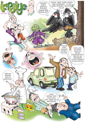 Cartoon: Turkish politics (medium) by halileser tagged turkish,politics