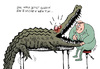 Cartoon: zahnarzt (small) by bob tagged krokodil zahnarzt