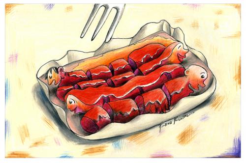 Cartoon: CURRY WURST CONTEST 044 (medium) by toonpool com tagged currywurst,contest