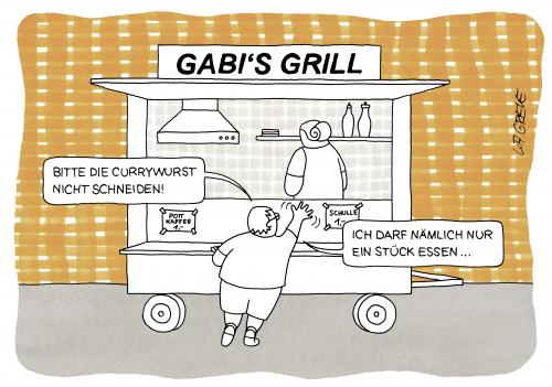 Cartoon: CURRY WURST CONTEST 052 (medium) by toonpool com tagged currywurst,contest
