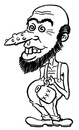 Cartoon: toon 04 (small) by kernunnos tagged hillbilly,yokel,redneck,booze,corn,mash,hooch,alcohol,poisoning