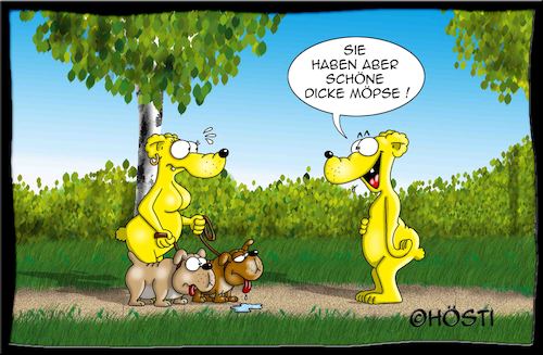 Cartoon: Höstis Hösti Bärchen (medium) by Hösti tagged hösti,cartoons,hoesti,stephan,höstermann,aus,dem,leben,höstibärchen,bärencartoons