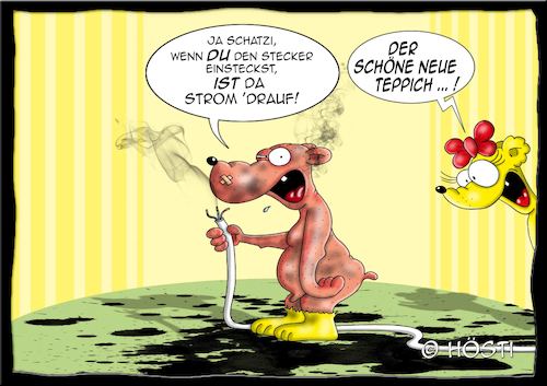 Cartoon: Höstis Umweltschutz Gesundheit (medium) by Hösti tagged hösti,cartoons,hoesti,stephan,höstermann,umweltschutz,gesundheit
