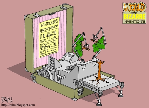 Cartoon: WMBI 02 (medium) by raim tagged inventions