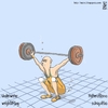 Cartoon: Underwater weightlifting (small) by raim tagged weightlifting underwater olympics games
