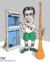 Cartoon: Vuvuzela vs BP (small) by raim tagged vuvuzela bp