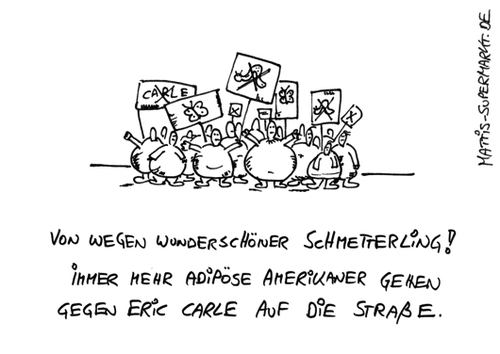 Cartoon: Raupen Nimmersatt (medium) by Matti tagged die,kleine,raube,nimmersatt,kinder,kunderbuch,geschichte,eric,carle,matti,mattis,supermarkt,ein,wunderschöner,schmetterling,diät,fett,fettleibig,übergewicht