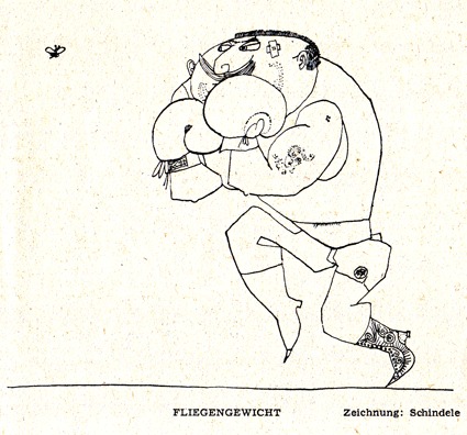 Cartoon: Fliegengewicht (medium) by Zotto tagged brrr,catch,match