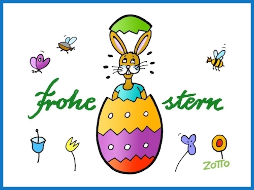 Cartoon: Für alle TOONPOOL-Freunde (medium) by Zotto tagged familienfest,religion,kult