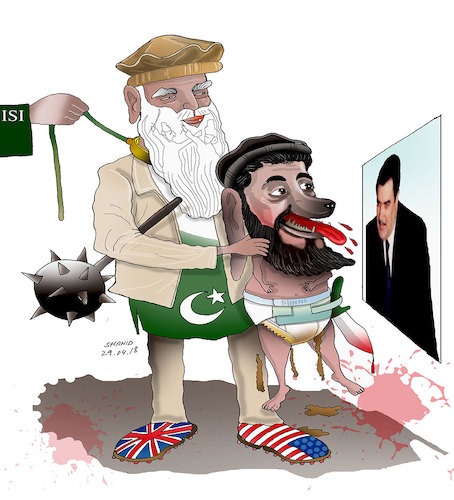Cartoon: Kabul Suicide bomber!!! (medium) by Shahid Atiq tagged afghanistan,balkh,helmand,kabul,london,nangarhar,and,ghor,attack