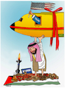 Cartoon: 400 Million gift! (small) by Shahid Atiq tagged saudi