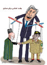 Cartoon: afghanistan and pakistan for...- (small) by Shahid Atiq tagged 0165