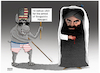 Cartoon: Award for arrest? (small) by Shahid Atiq tagged afghanistan