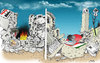 Cartoon: Italy Earthquake (small) by Shahid Atiq tagged afghanistan,kabul,syria,iran,switzerland,schweiz,usa,france,football,safi,cartooneu,uk,safe,atiq,fara,shahid,nice,caricatue,cartoon,on,entry,italy