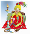 Cartoon: Sultan Erdogan ! (small) by Shahid Atiq tagged trukey