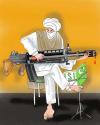 Cartoon: terrorism music (small) by Shahid Atiq tagged 026