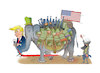 Cartoon: The end of unfinished mission! (small) by Shahid Atiq tagged afghanistan