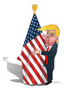 Cartoon: Trump Hypocrisy (small) by Shahid Atiq tagged afghanistan kabul syria iran switzerland schweiz usa france football safi cartooneu uk