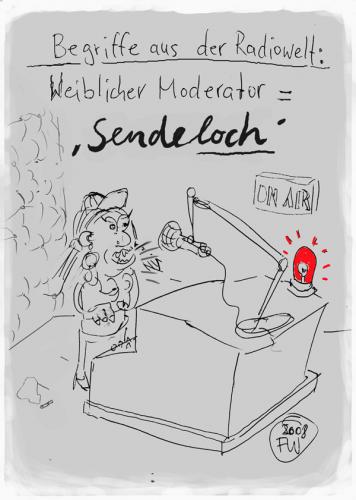 Cartoon: Radiosprache (medium) by Faxenwerk tagged radio,