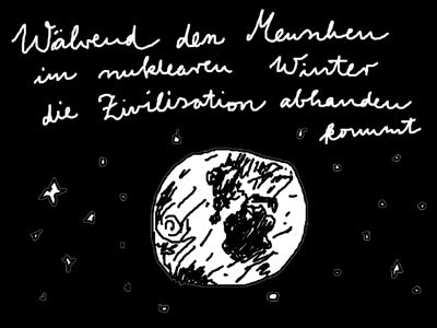 Cartoon: Ratten - Die Vorgeschichte (medium) by Frank_Sorge tagged ratten,atomkrieg