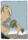 Cartoon: Fome (small) by alves tagged nature