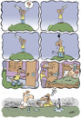 Cartoon: Love for Space (small) by alves tagged love