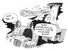 Cartoon: Assault (small) by efbee1000 tagged ex,wife,drive,by,assault,domestic