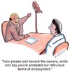 Cartoon: interview (small) by efbee1000 tagged work,office,interview,employment