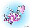 Cartoon: Scoopid of love (small) by llobet tagged cupid love