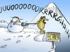 Cartoon: Yeti Echo (small) by llobet tagged yeti,echo,snowman,winter