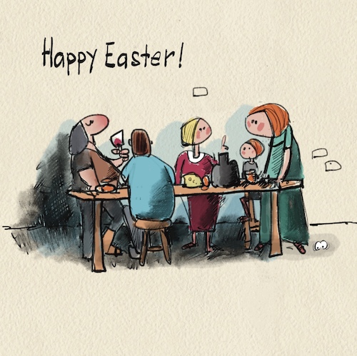 Cartoon: Happy Easter (medium) by Fredjoo tagged easter