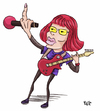Cartoon: Rita Lee (small) by beto cartuns tagged brazilian,rock