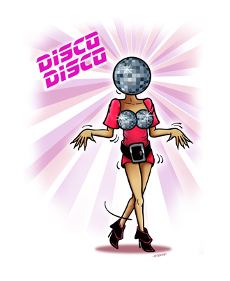 Cartoon: Disco (medium) by stewie tagged disco