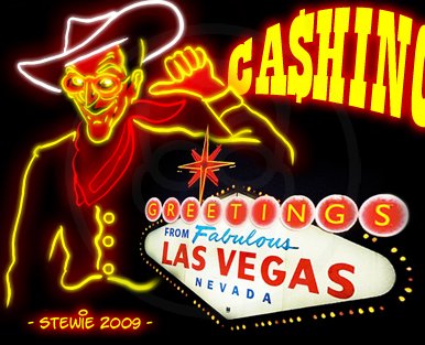 Cartoon: Greetings from Las Vegas (medium) by stewie tagged vegas,las,from,greetings