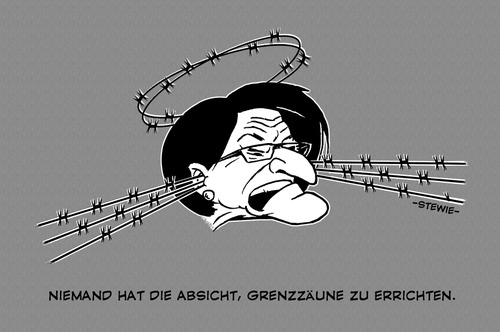 Cartoon: Johanna M. (medium) by stewie tagged politician