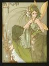 Cartoon: Fairy (small) by Laurie Mouret tagged fairy photoshop fanzine green 