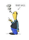 Cartoon: Bernd Nagel (small) by SCHÖN BLÖD tagged thomas,luft,cartoon,karikatur,lustig,rauchen,rauch,zigarette,qualm,mann