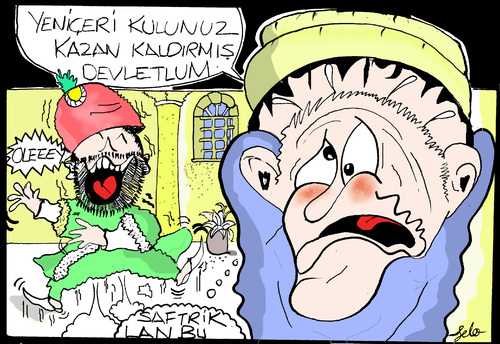 Cartoon: oleeeeey (medium) by Selim tagged selo