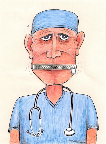 Cartoon: pandemic process (medium) by ercan baysal tagged pandemic,process,covid,doctor,virus,corona,vaccine,nurse,medicine