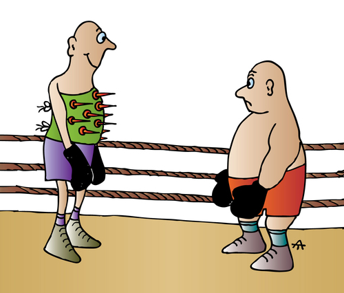 Cartoon: boxing (medium) by Alexei Talimonov tagged boxing,sport