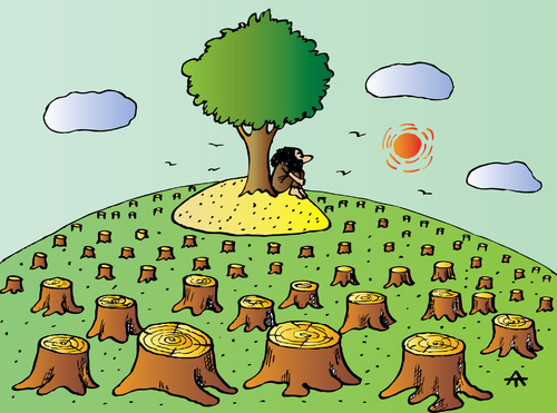 Cartoon: ECO (medium) by Alexei Talimonov tagged ecology