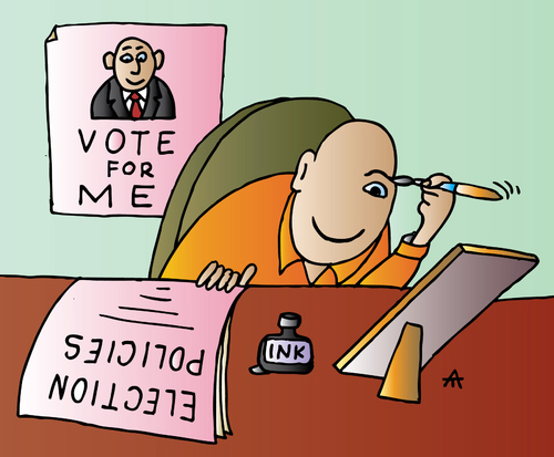 Cartoon: Election (medium) by Alexei Talimonov tagged election