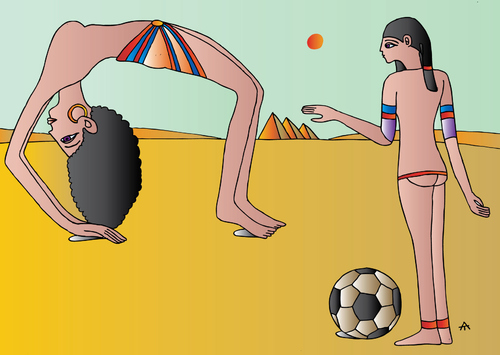 Cartoon: Football (medium) by Alexei Talimonov tagged football